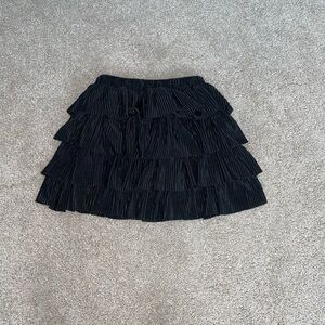 Black sparkly skirt